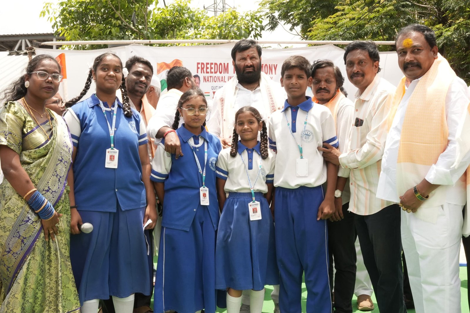 విద్యార్థులతో సద్భావన ర్యాలీ