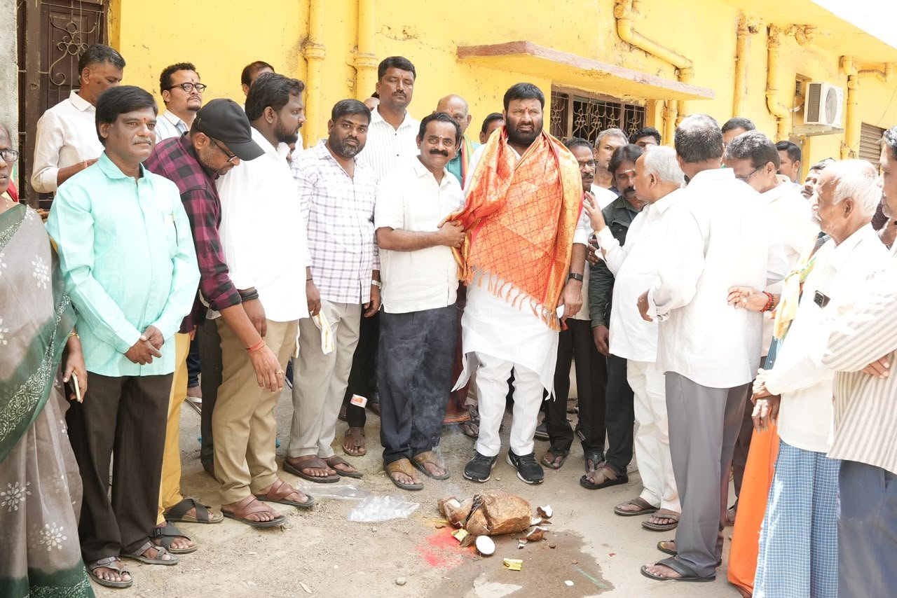 చింతల్ అభివృద్ధి పనుల శంకుస్థాపన
