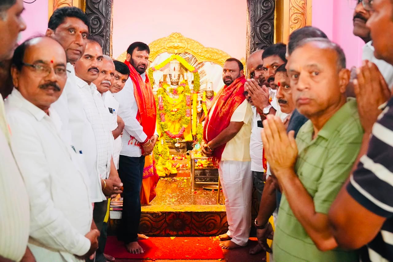 దేవస్థానంలో పూజా కార్యక్రమం