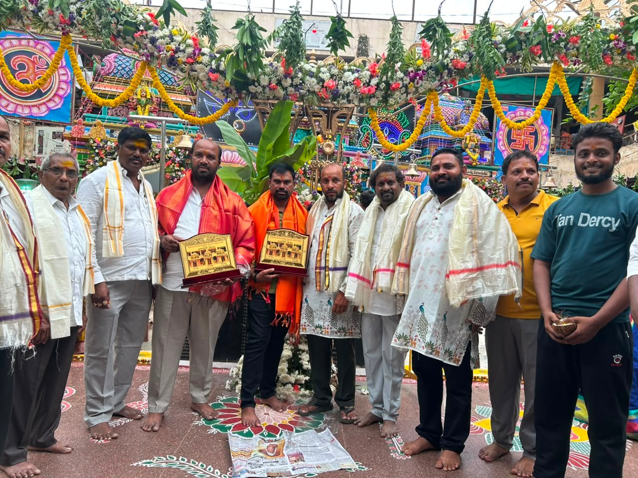 కుషాయిగూడ కూరగాయల మార్కెట్లో బోనాల పండుగ వేడుకలు
