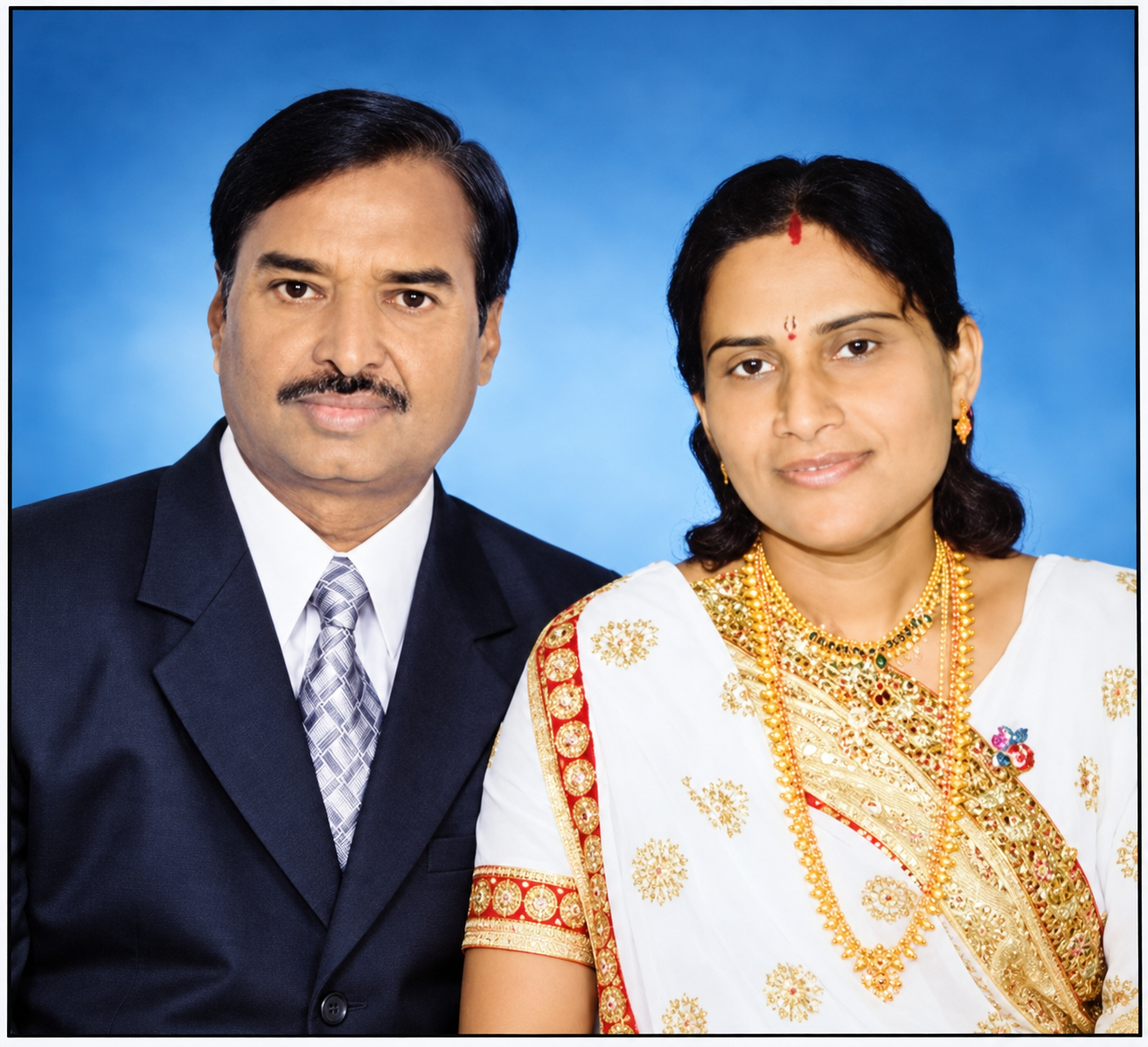 గంగాధర్ గోపాల్ రావు మరియు ఆయన సతీమణి