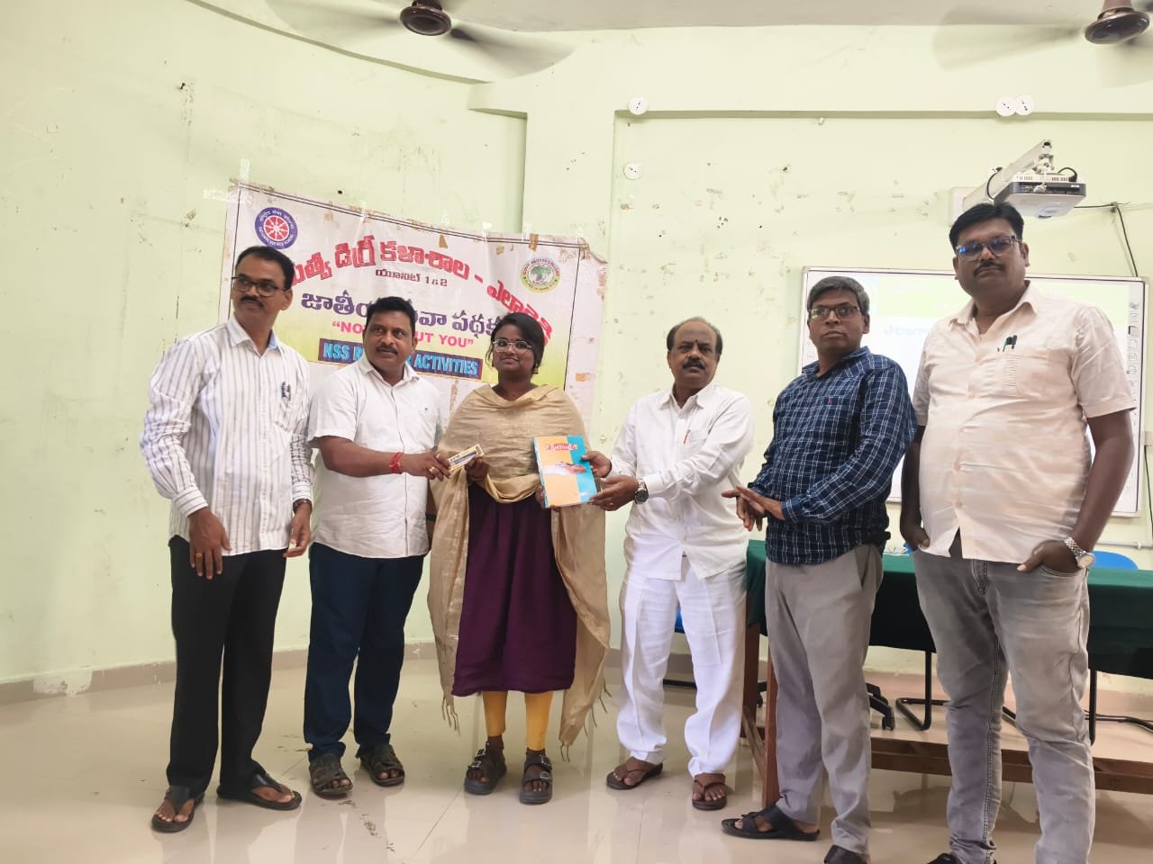 ఎల్లారెడ్డి ప్రభుత్వ డిగ్రీ కళాశాలలో తెలంగాణ ప్రజా పాలన దినోత్సవం సందర్భంగా నిర్వహించిన కార్యక్రమం