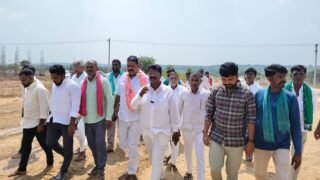మద్నూర్‌లో ఇంటిగ్రేటెడ్ స్కూల్ భవన నిర్మాణాన్ని సూచించే చిత్రం.